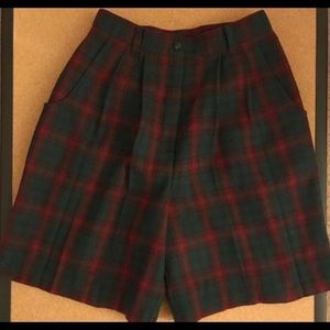 Vintage Plaid Shorts